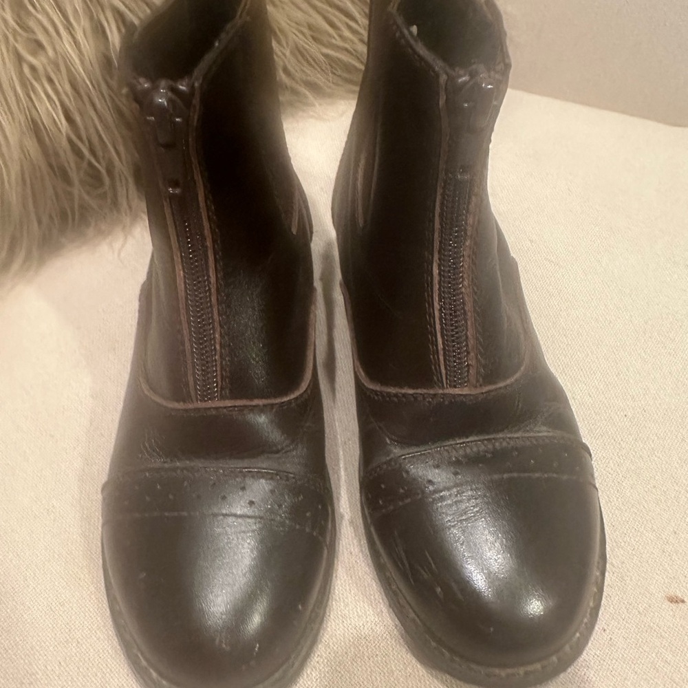Brown Dublin Girls Riding  Boots